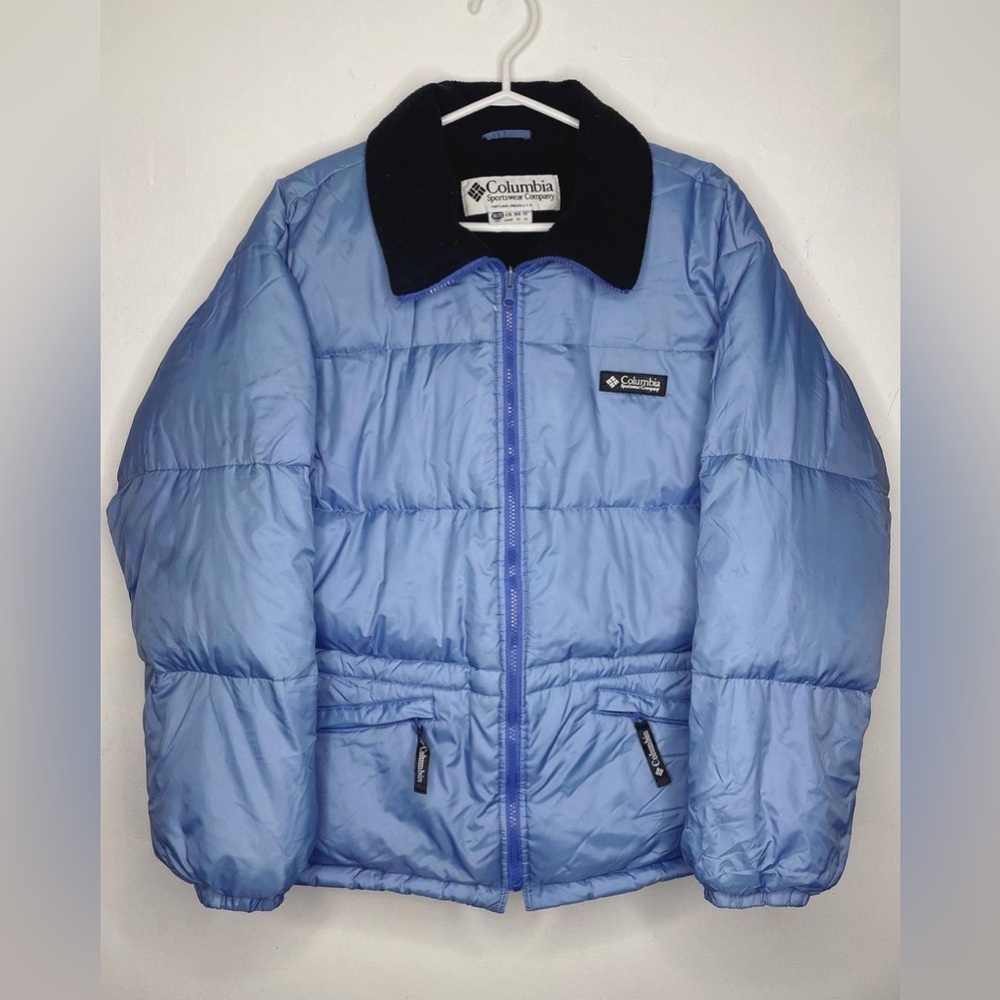 90’s - COLUMBIA - BABY BLUE - Puffer
